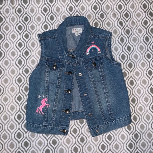 unicorn jean jacket children's place